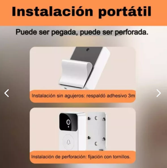 Timbre Inteligente con Cámara y Conexión WiFi